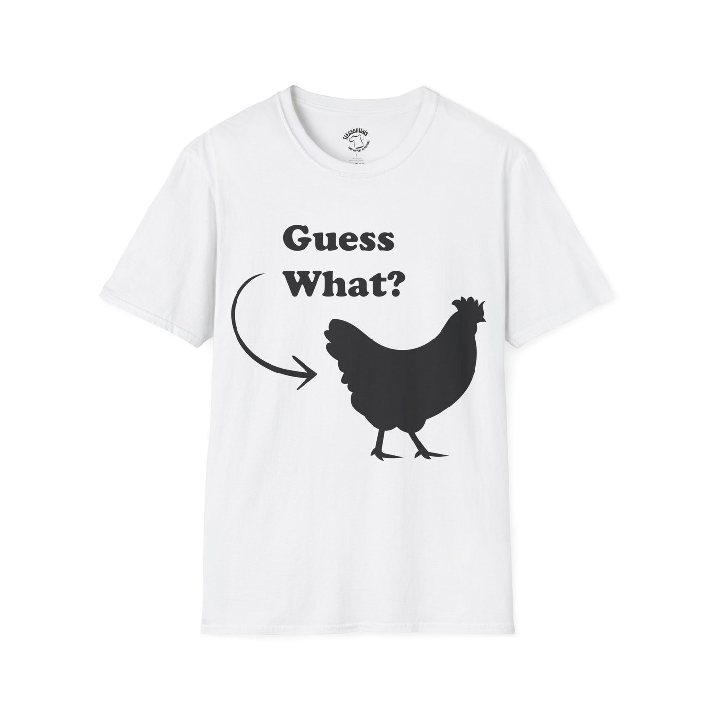 Guess What? Chicken Butt Graphic T-Shirt