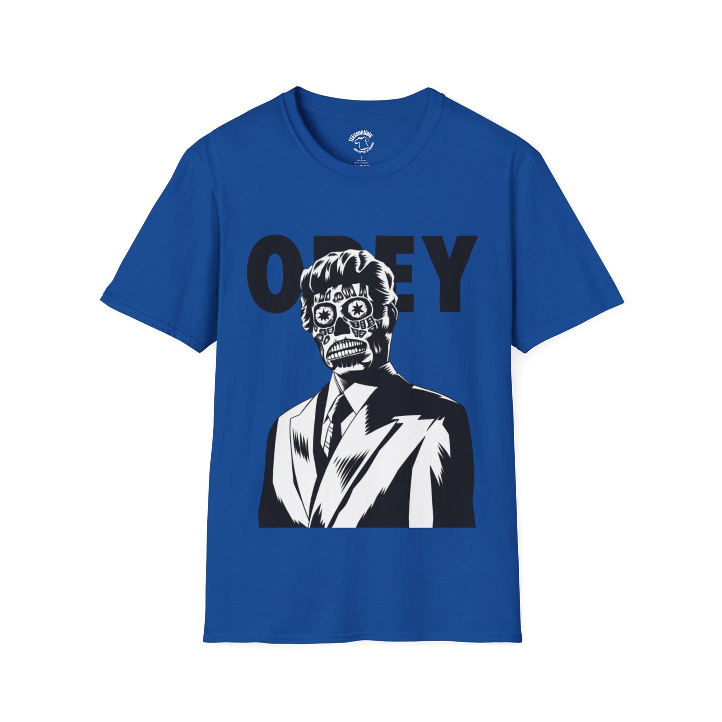 Obey Face Graphic T-Shirt — Retro Sci‑Fi Streetwear