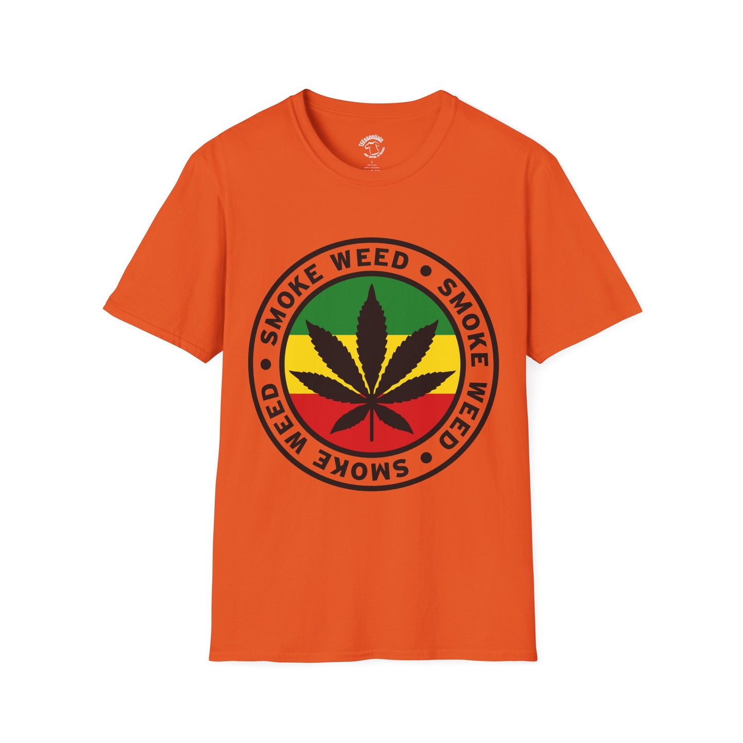 Leaf 'Smoke Weed' Graphic T-Shirt – Cannabis Festival Tee