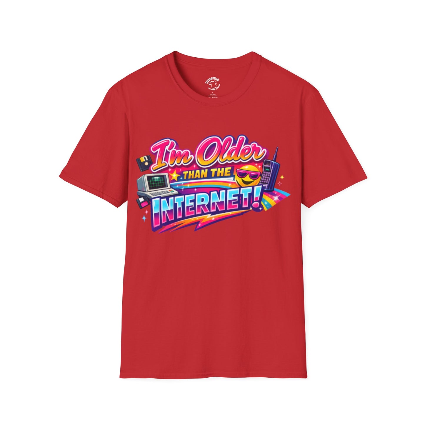 I'm Older Than the Internet T-Shirt – Retro Vintage Humor Tee