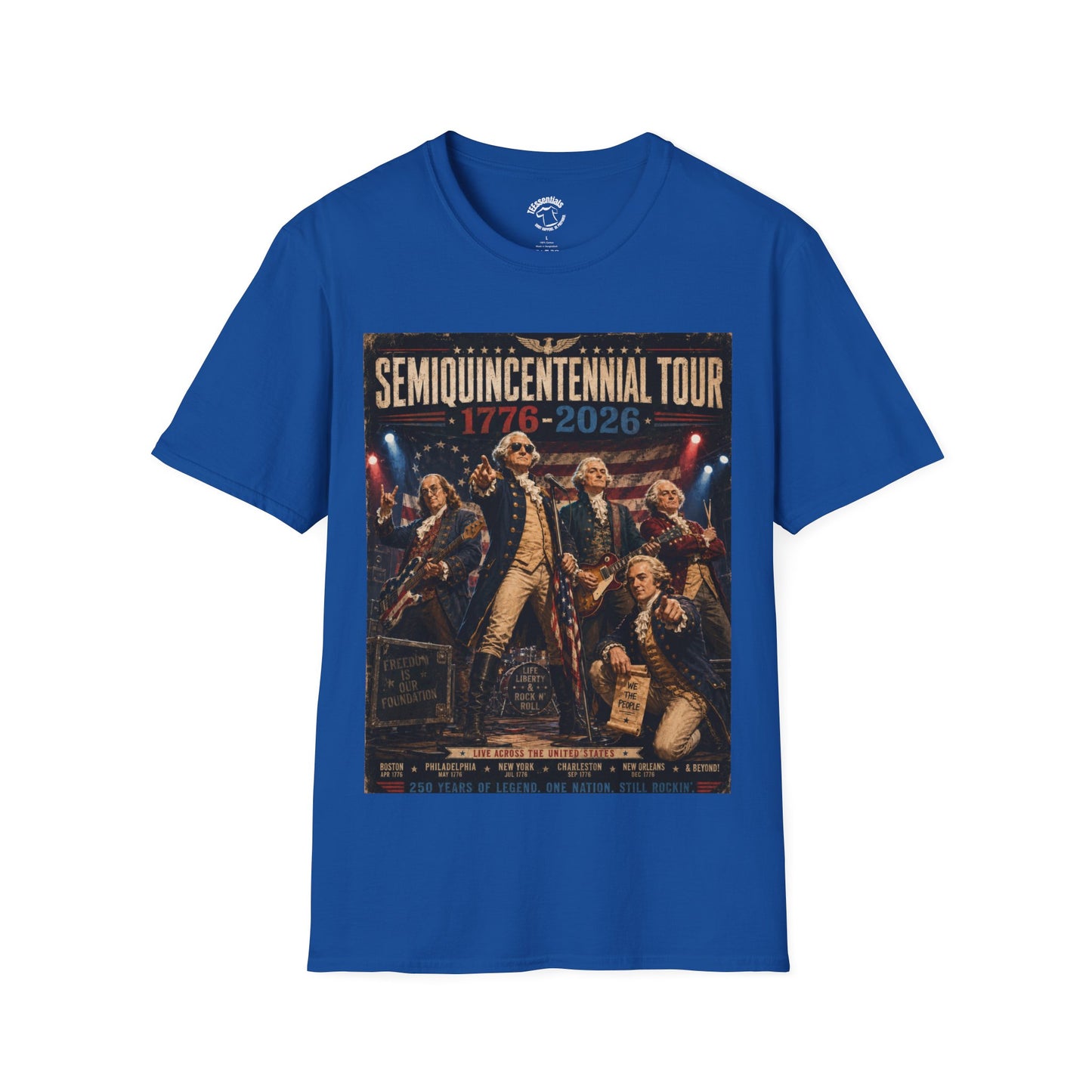 Founding Fathers Semiquincentennial Tour 1776–2026 T‑Shirt