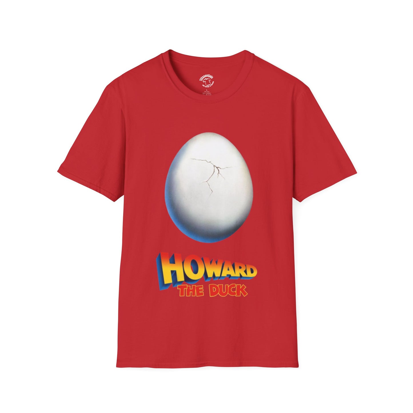 Howard the Duck Egg Graphic T-Shirt — Retro Comic Movie Tee