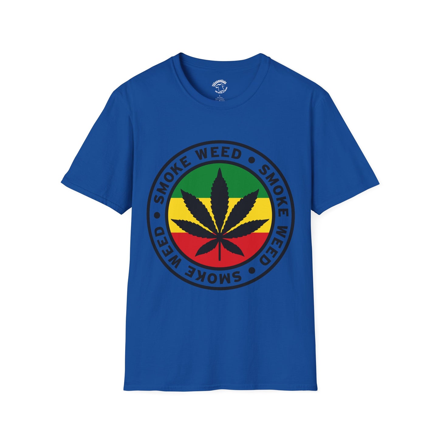 Leaf 'Smoke Weed' Graphic T-Shirt – Cannabis Festival Tee
