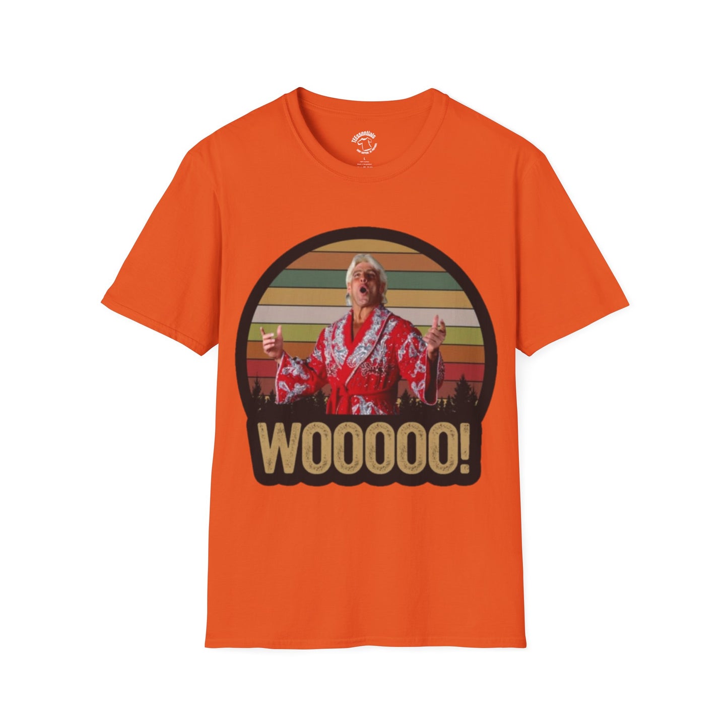 WOOOOO! Retro Wrestling Graphic T-Shirt