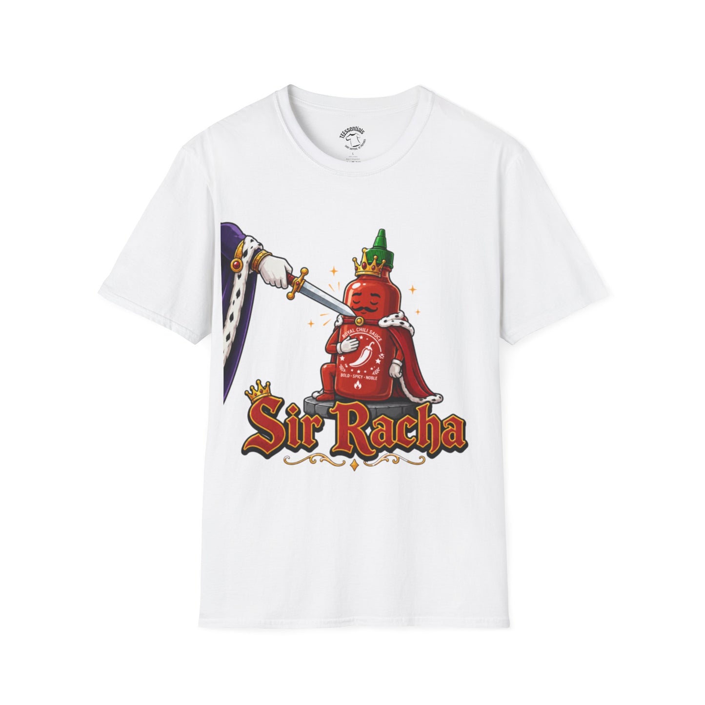 Sir Racha Hot Sauce T-Shirt — Funny Knight Graphic Tee