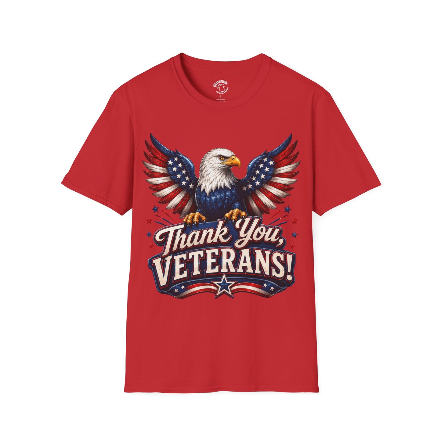 Thank You Veterans T-Shirt — Patriotic Eagle Tribute Tee