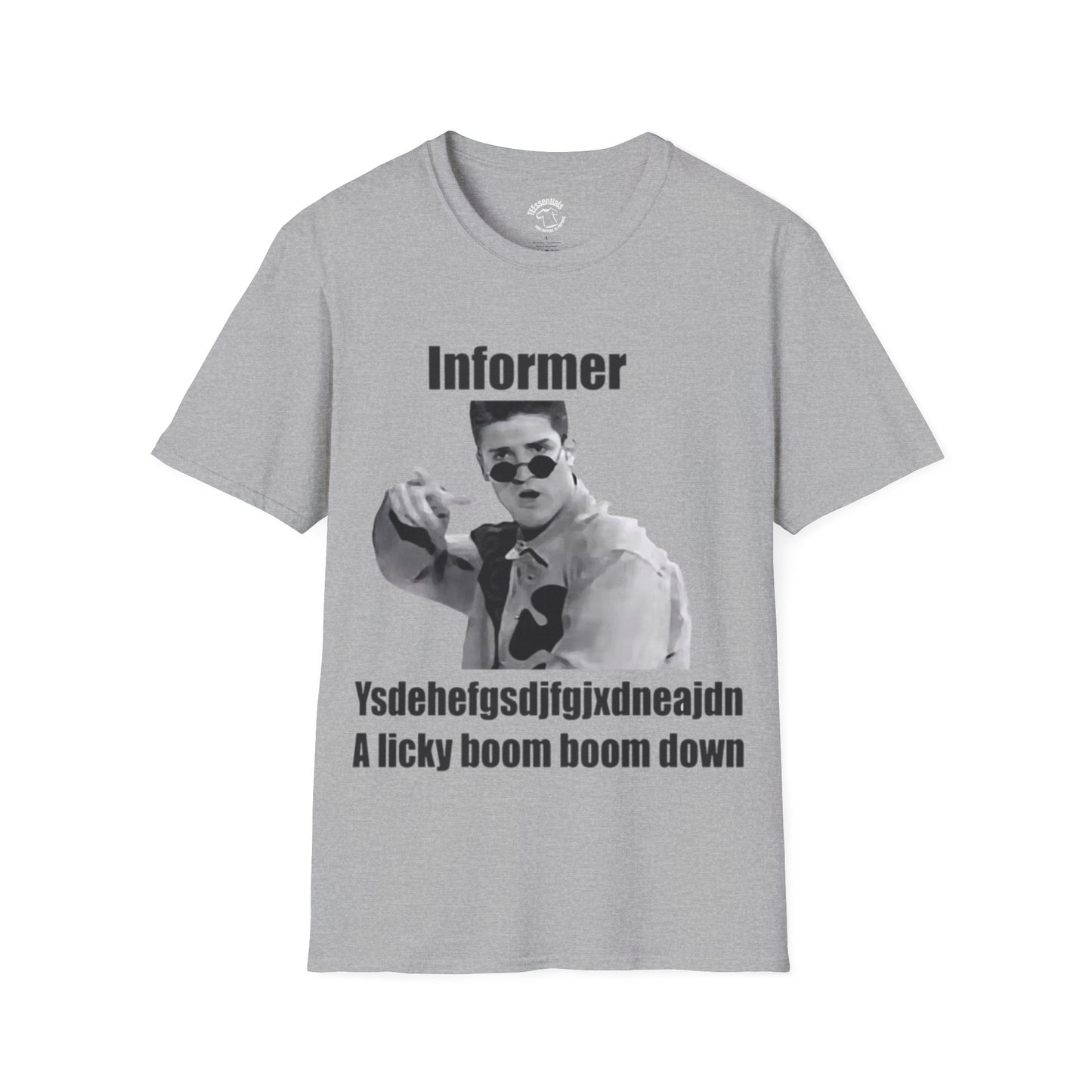 Informer Graphic T‑Shirt — Retro Meme Tee