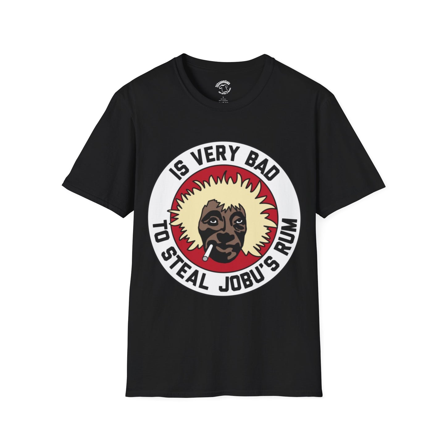 T-Shirt — "Is Very Bad to Steal Jobu's Rum" Retro Graphic Tee