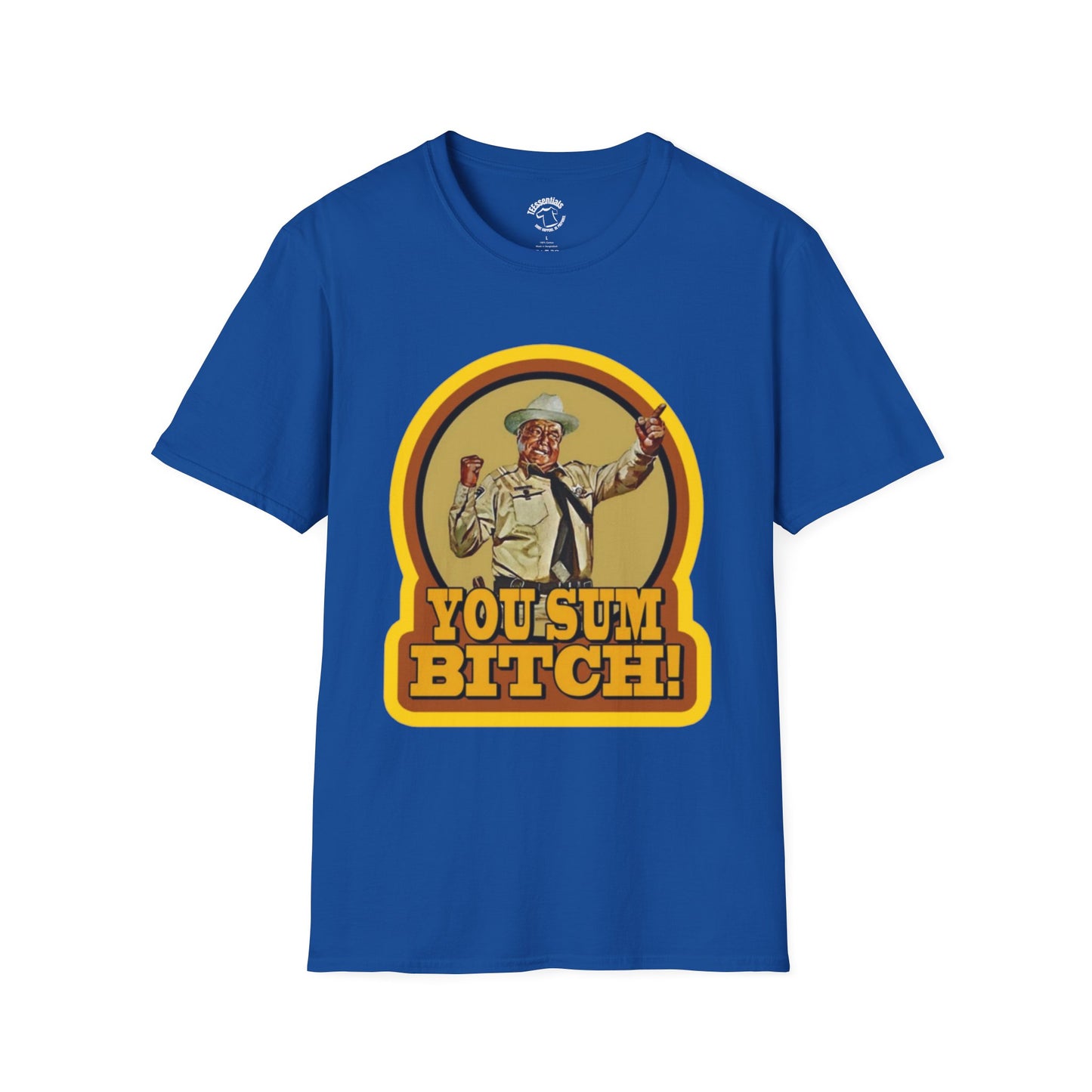T-Shirt — Retro Smokey and the Bandit 'You Sum Bitch!' Graphic Tee