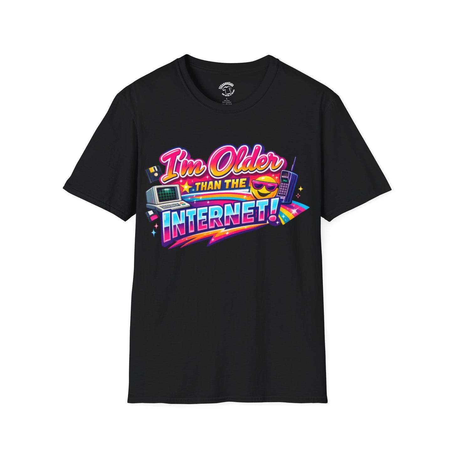 I'm Older Than the Internet T-Shirt – Retro Vintage Humor Tee