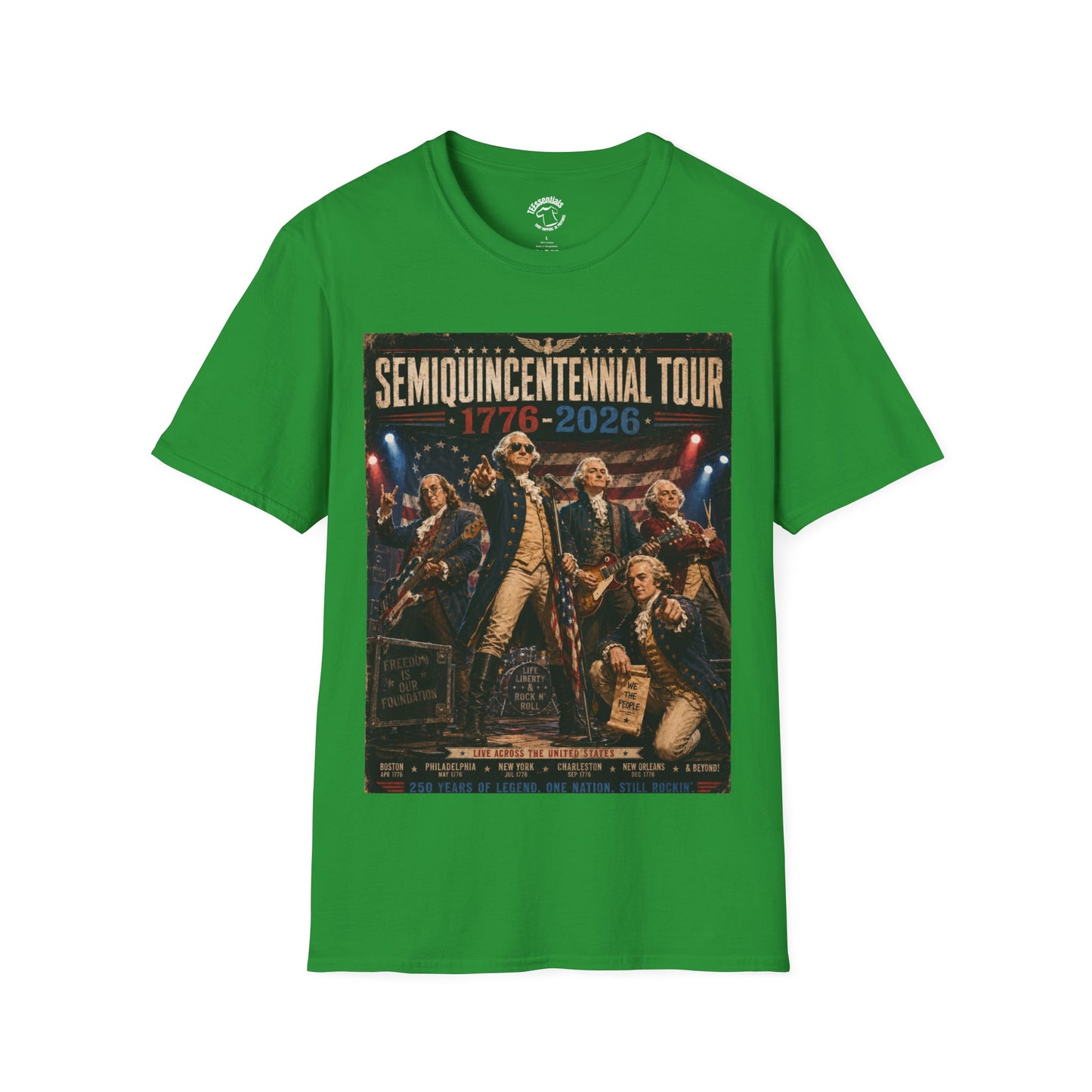 Founding Fathers Semiquincentennial Tour 1776–2026 T‑Shirt