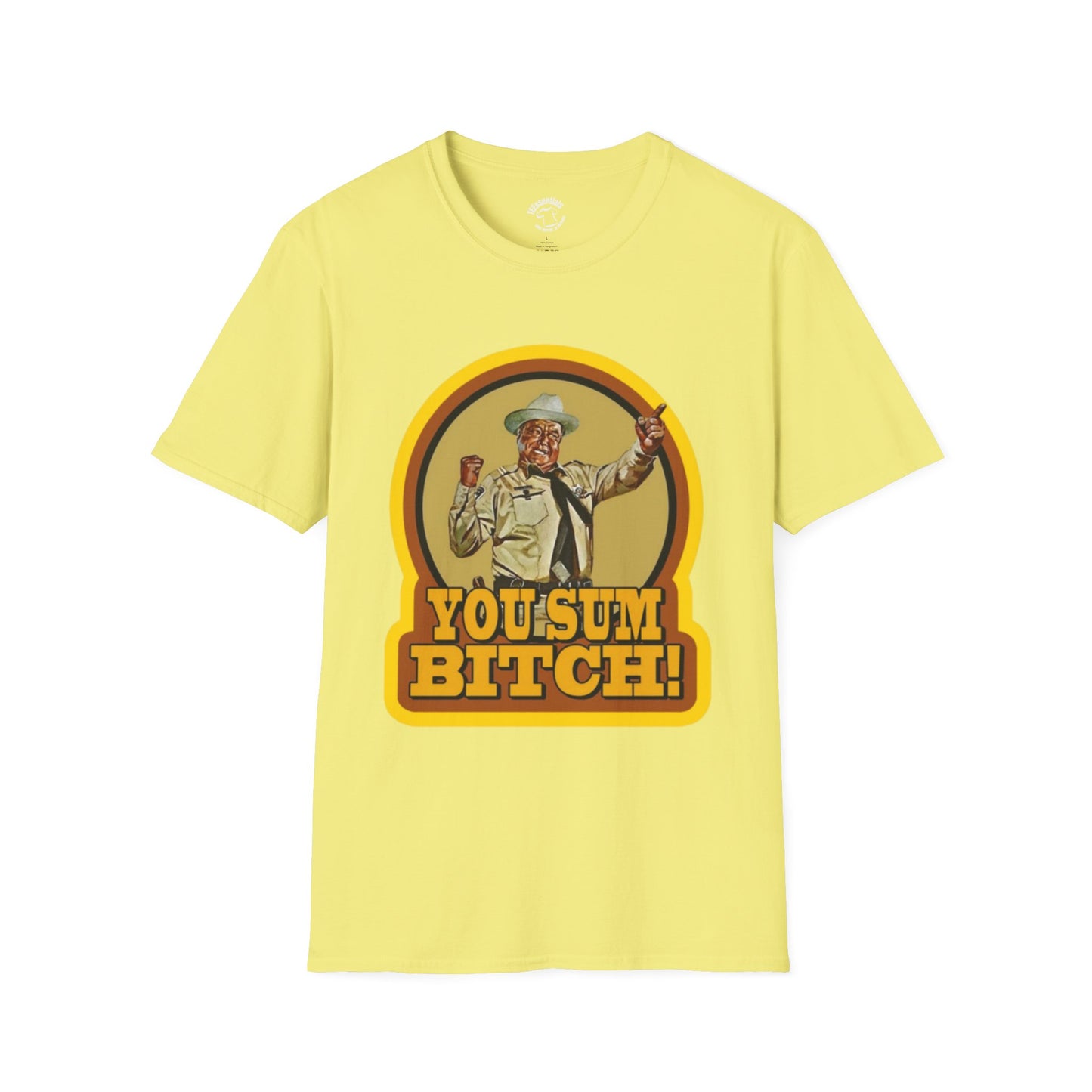 T-Shirt — Retro Smokey and the Bandit 'You Sum Bitch!' Graphic Tee
