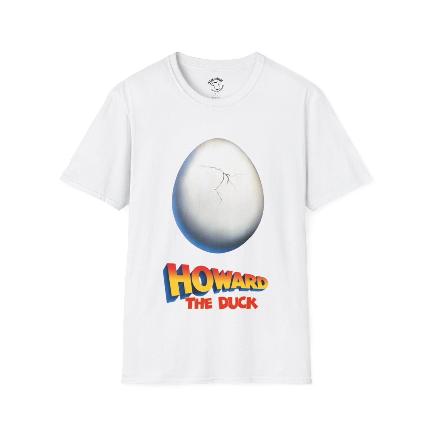 Howard the Duck Egg Graphic T-Shirt — Retro Comic Movie Tee