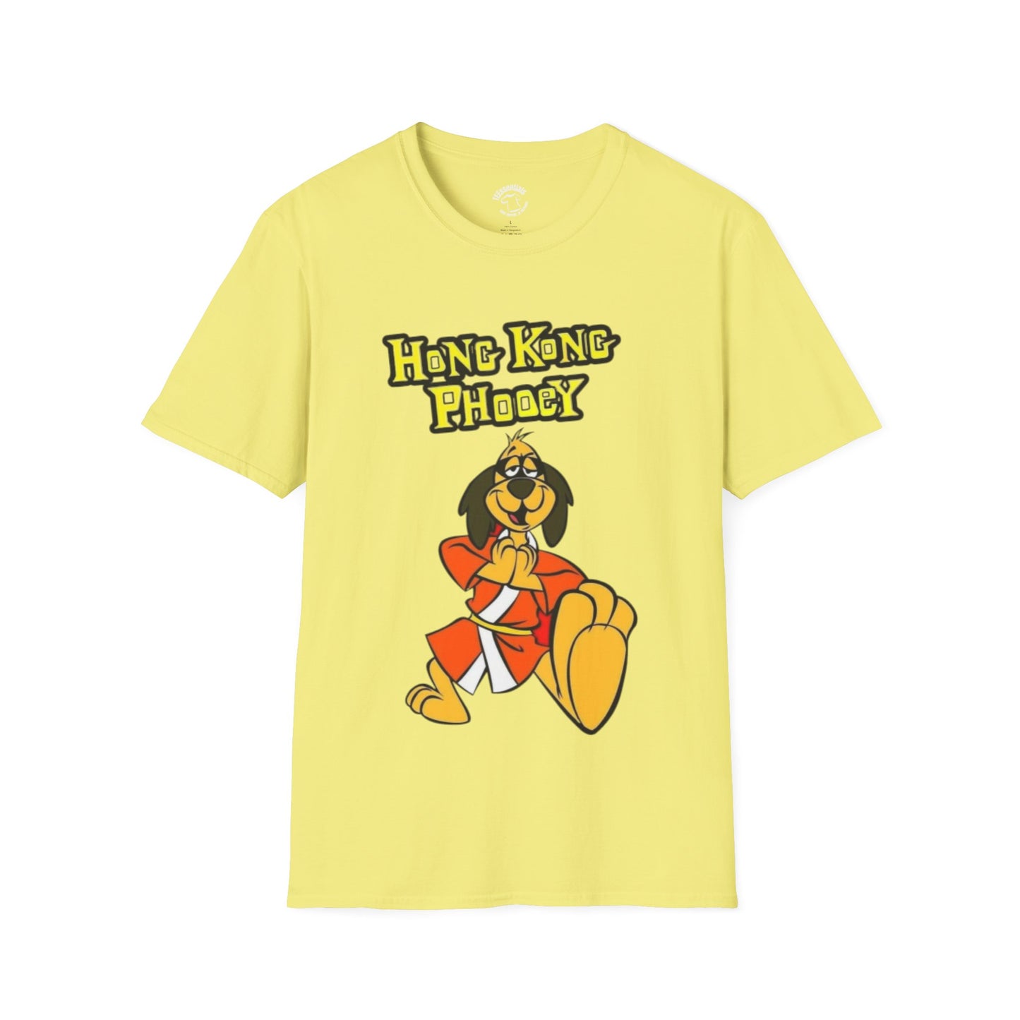 Hong Kong Phooey Graphic T-Shirt — Retro Cartoon Dog Tee