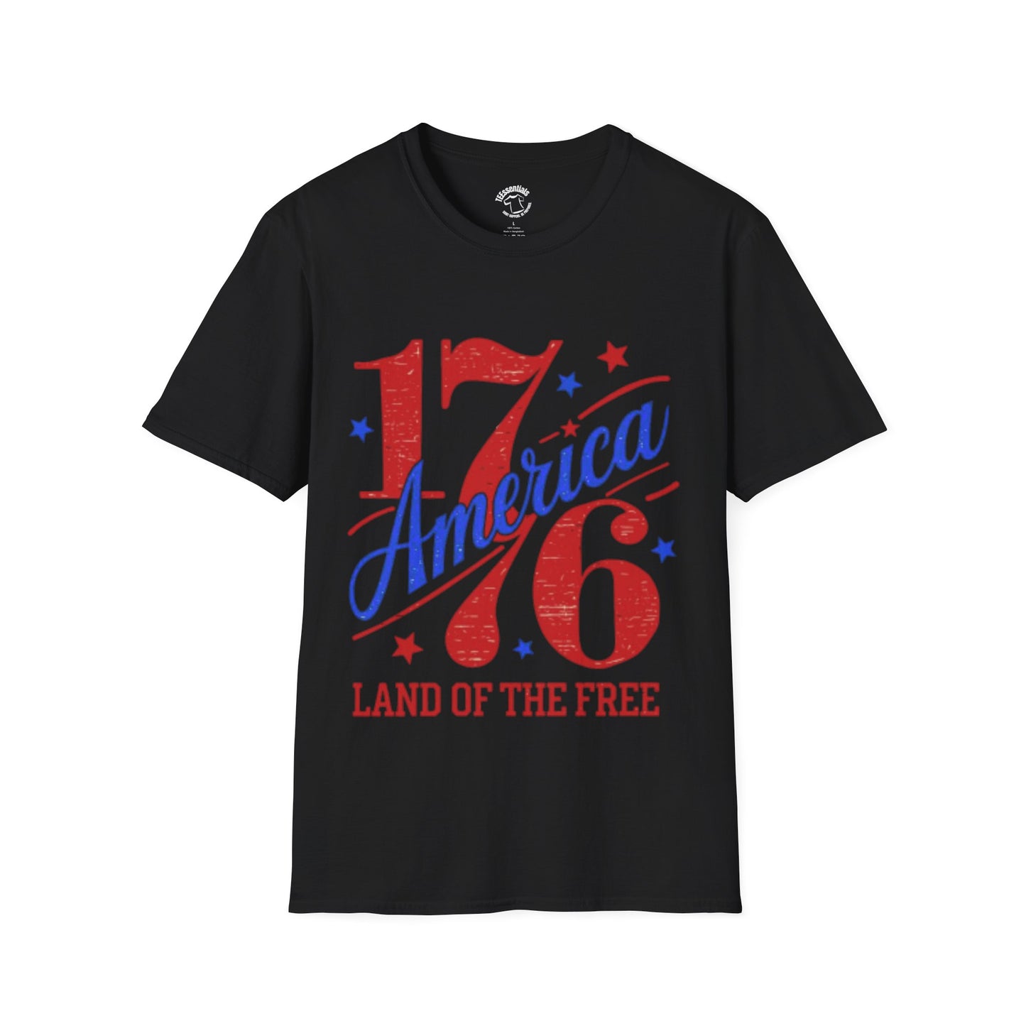 1776 America T-Shirt – "Land of the Free" Patriotic 4th of July Tee