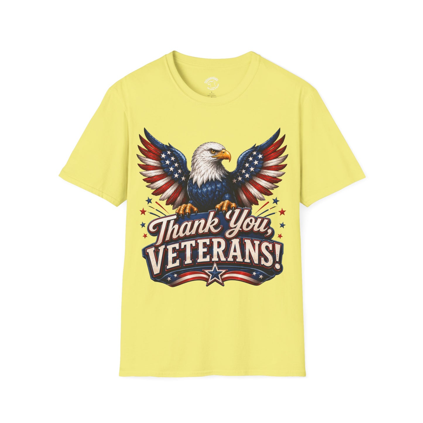Thank You Veterans T-Shirt — Patriotic Eagle Tribute Tee