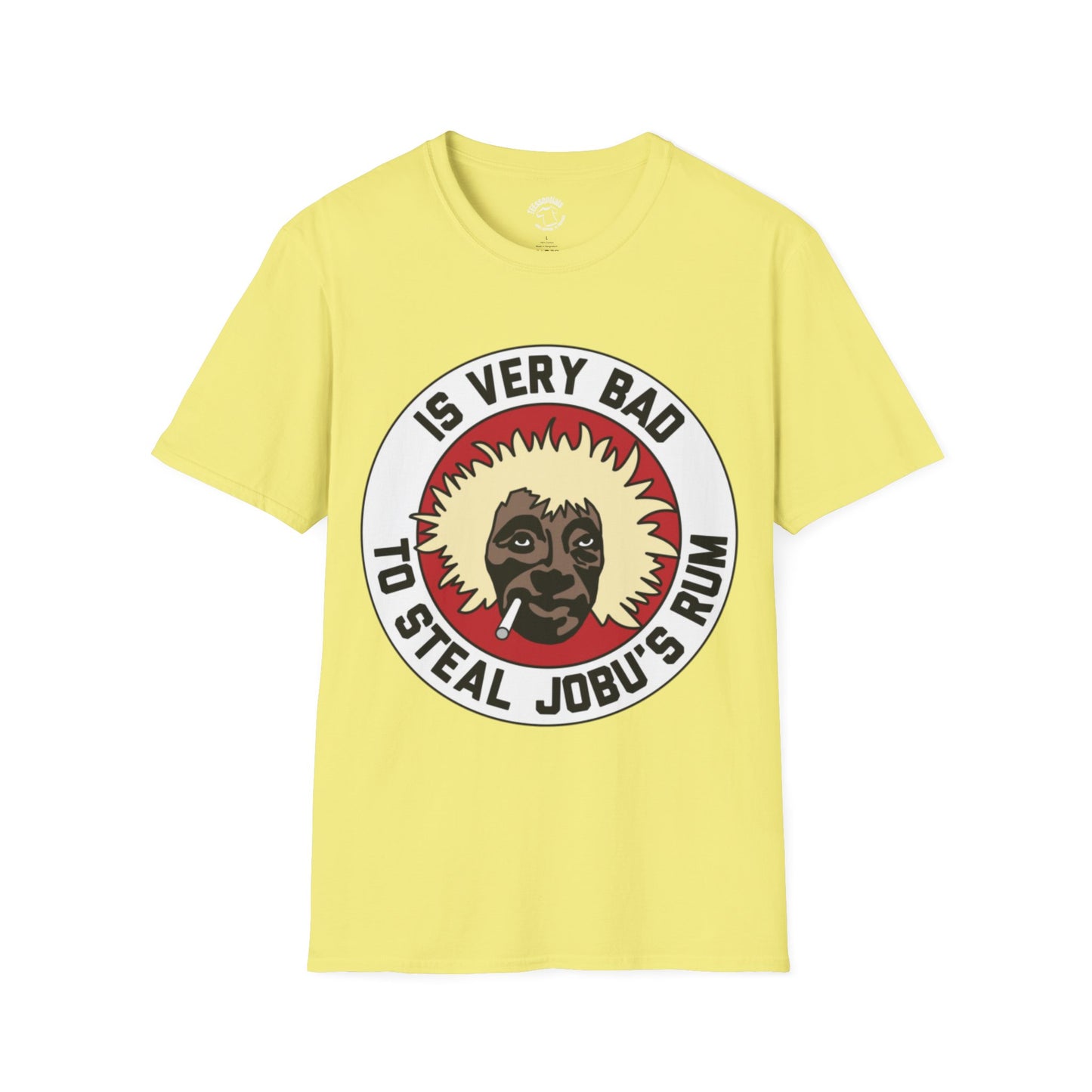 T-Shirt — "Is Very Bad to Steal Jobu's Rum" Retro Graphic Tee