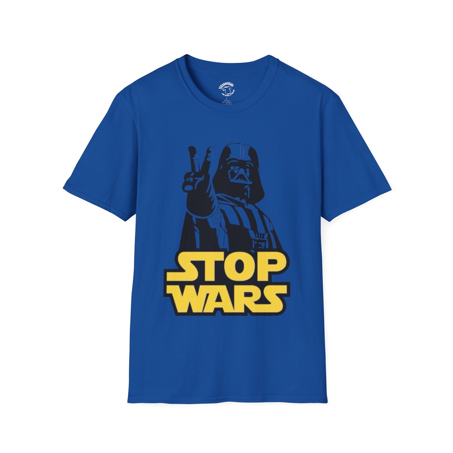 Stop Wars T-Shirt – Darth Vader Peace Sign Graphic Tee