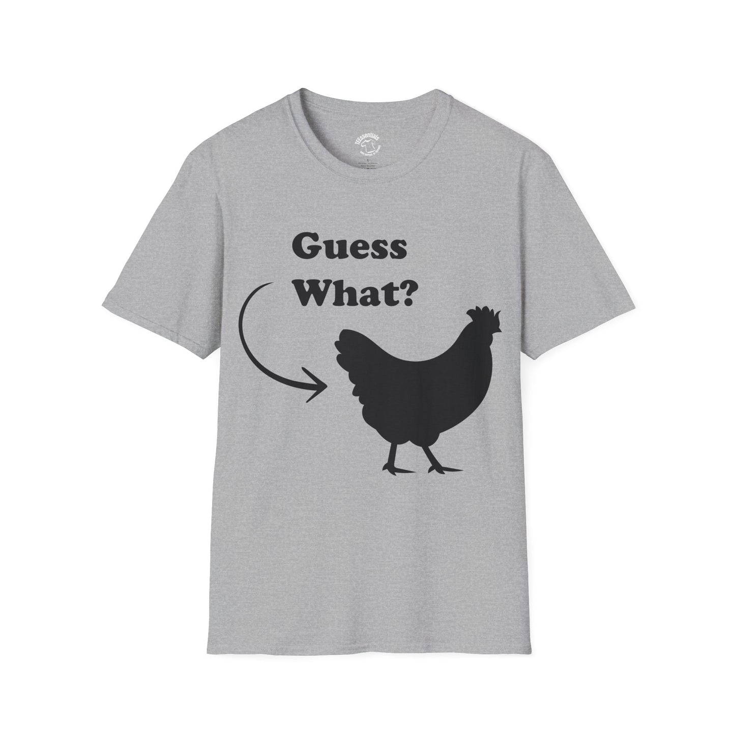 Guess What? Chicken Butt Graphic T-Shirt