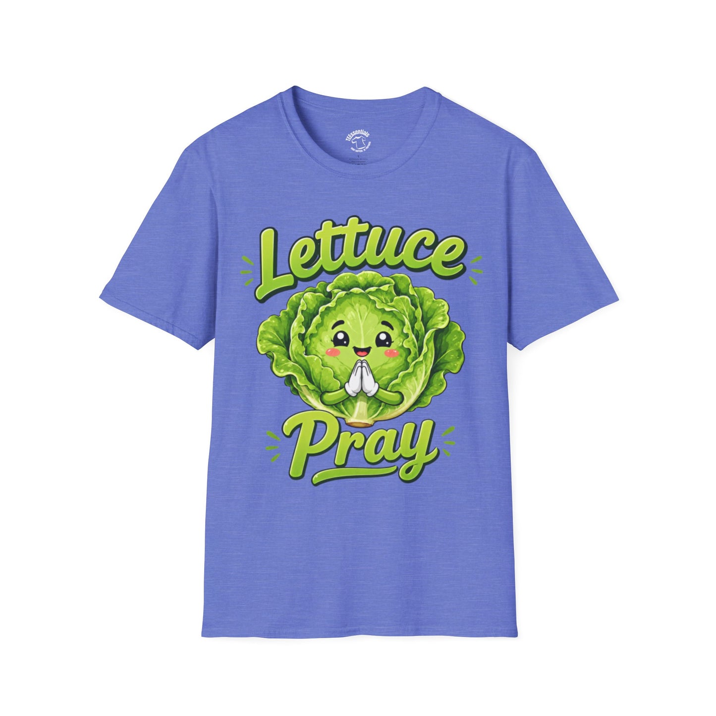 Lettuce Pray T‑Shirt — Cute Praying Lettuce Graphic Tee