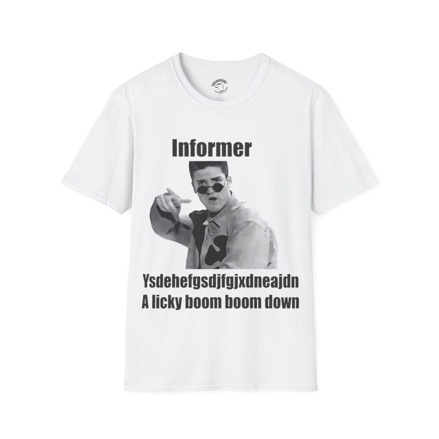 Informer Graphic T‑Shirt — Retro Meme Tee