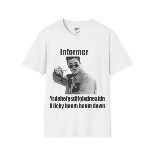 Informer Graphic T‑Shirt — Retro Meme Tee