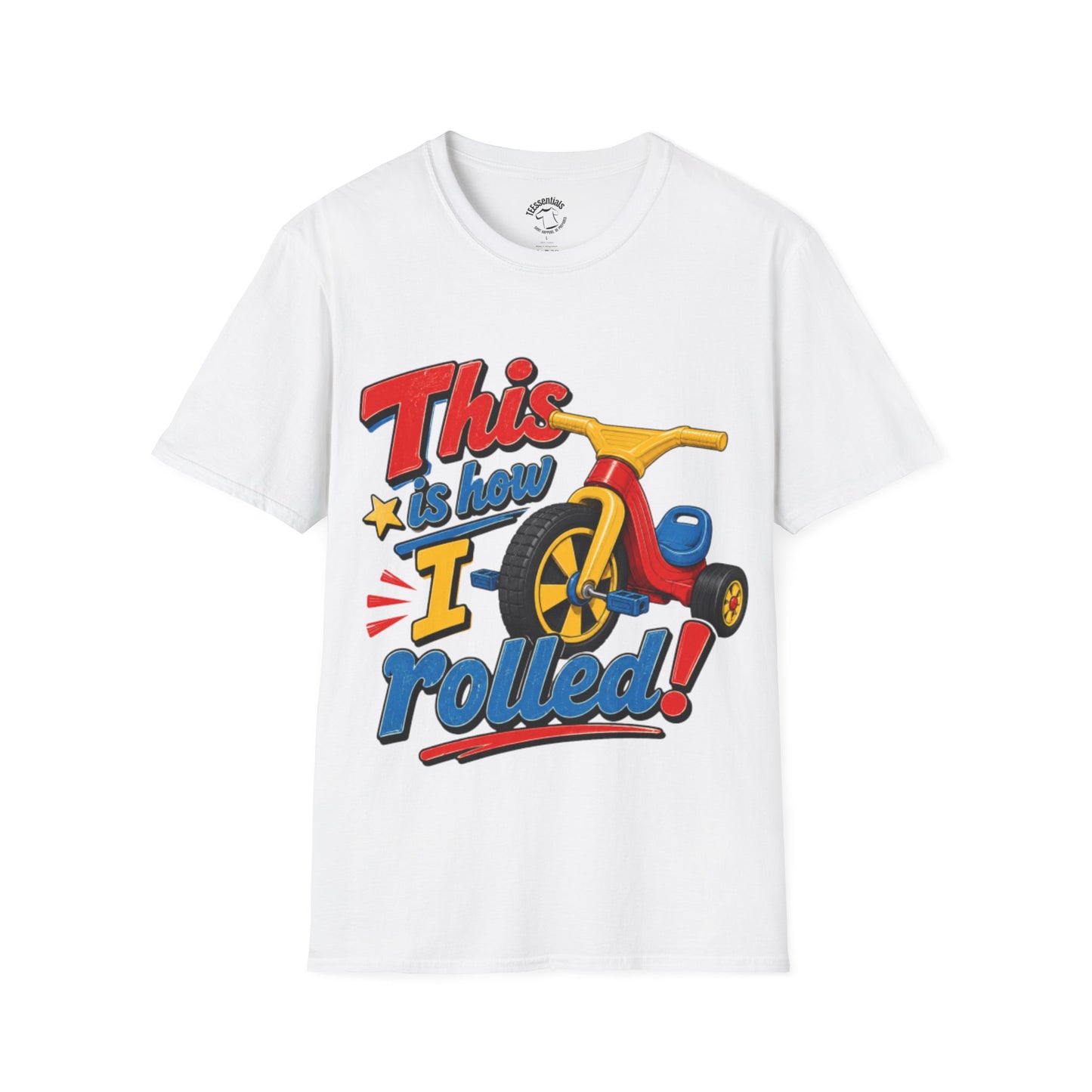 This Is How I Rolled T-Shirt – Retro Big Wheel Graphic Tee