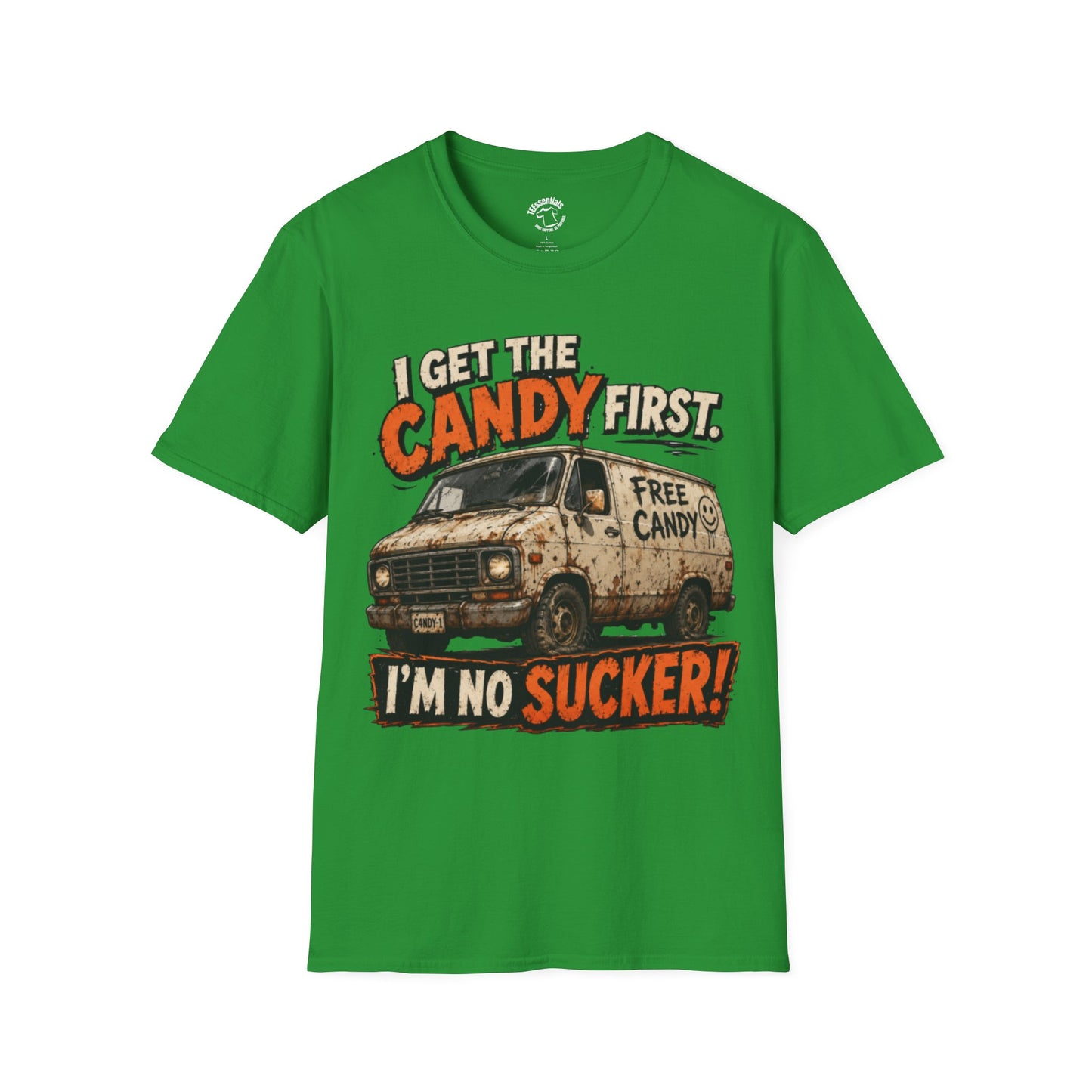 Candy T-Shirt — "I Get the Candy First, I’m No Sucker" Vintage Van Tee
