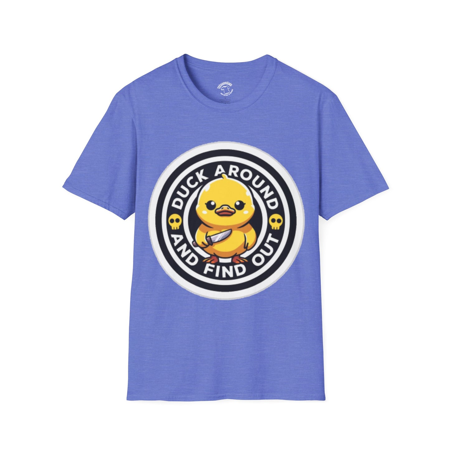 Duck Around and Find Out T-Shirt — Cute Angry Rubber Duck Jeep Graphic Tee