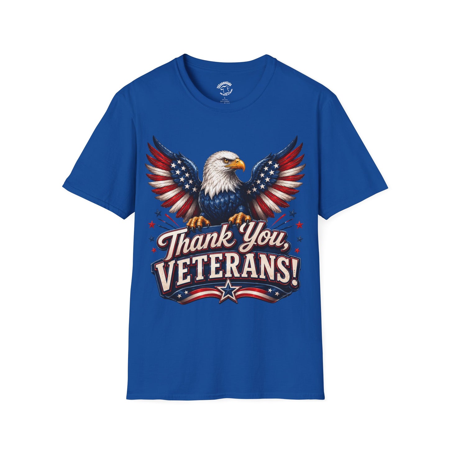 Thank You Veterans T-Shirt — Patriotic Eagle Tribute Tee