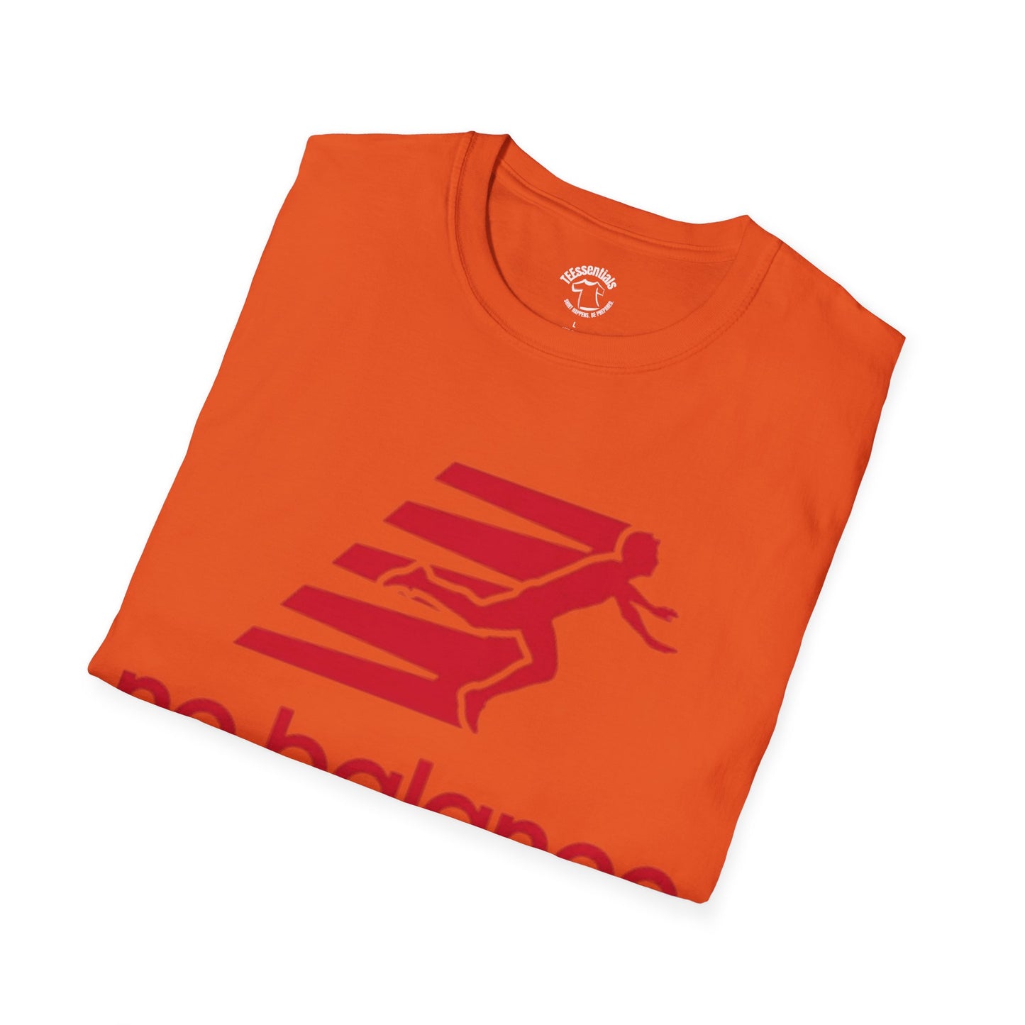 No Balance Graphic Tee — Funny Running/Clumsy Athlete Shirt
