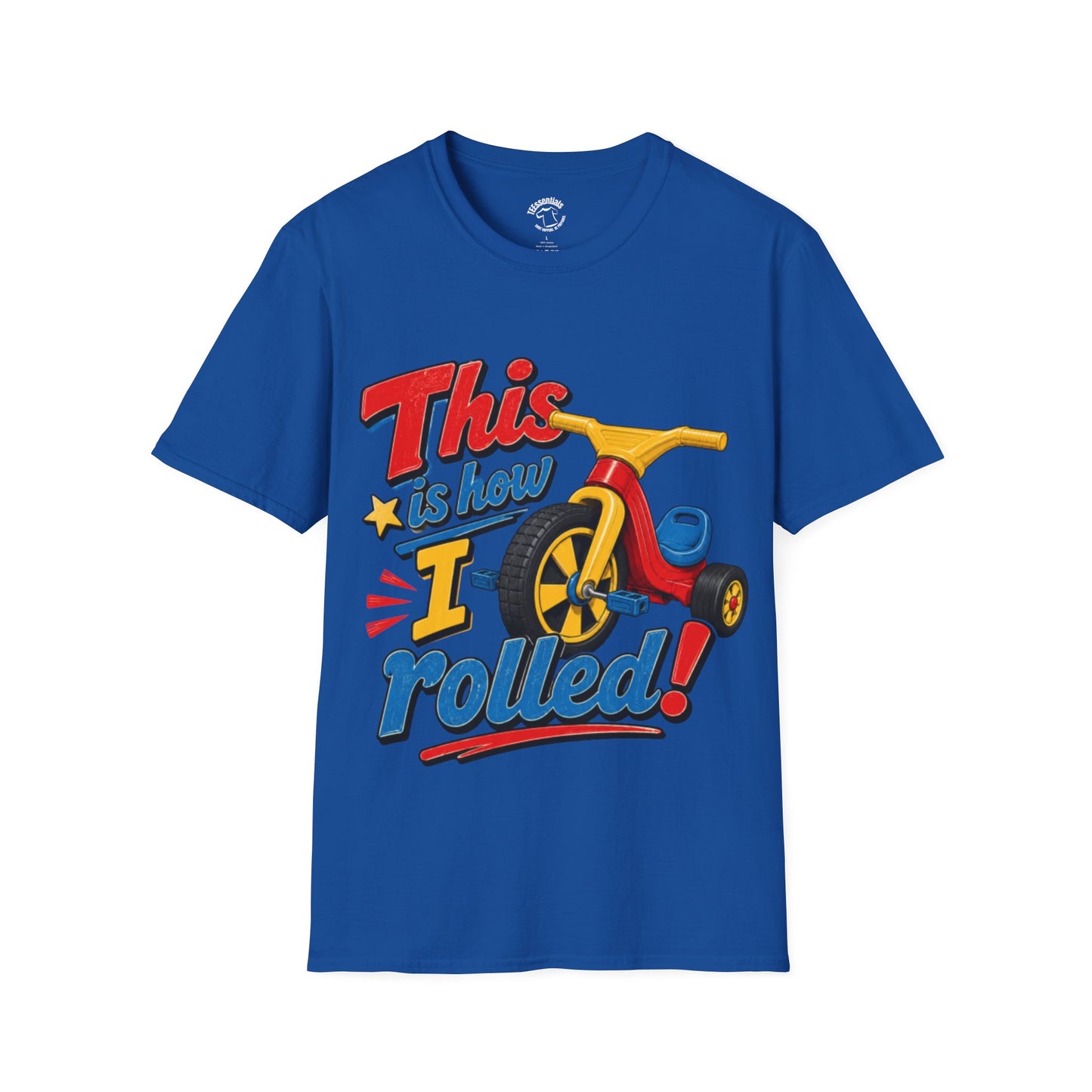 This Is How I Rolled T-Shirt – Retro Big Wheel Graphic Tee