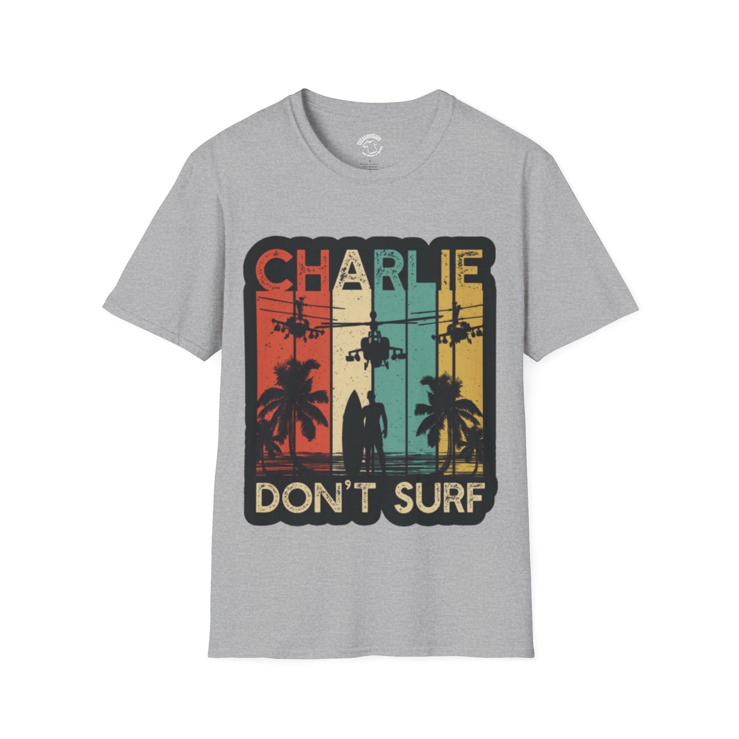 Charlie Don't Surf Retro Surfing T-Shirt