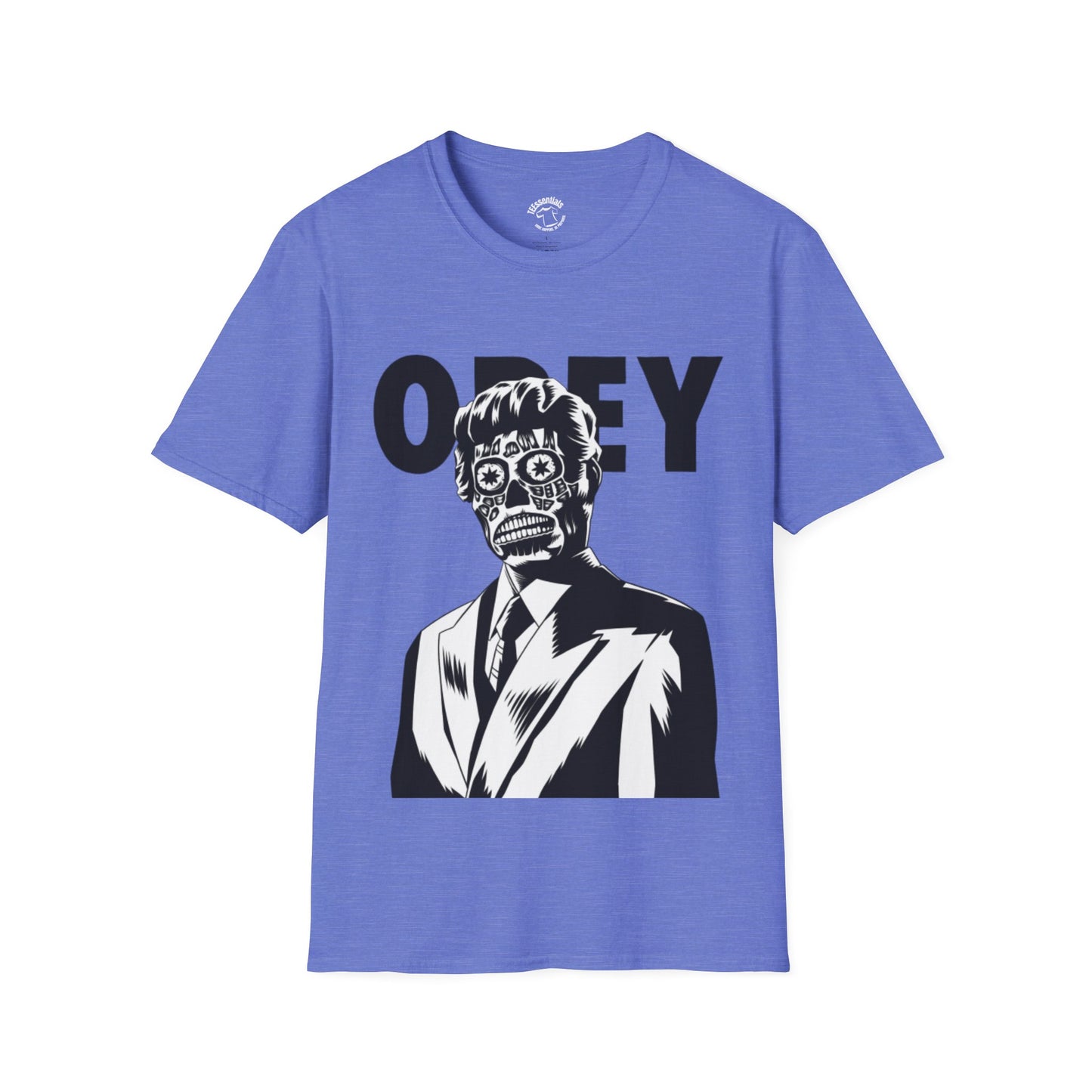 Obey Face Graphic T-Shirt — Retro Sci‑Fi Streetwear