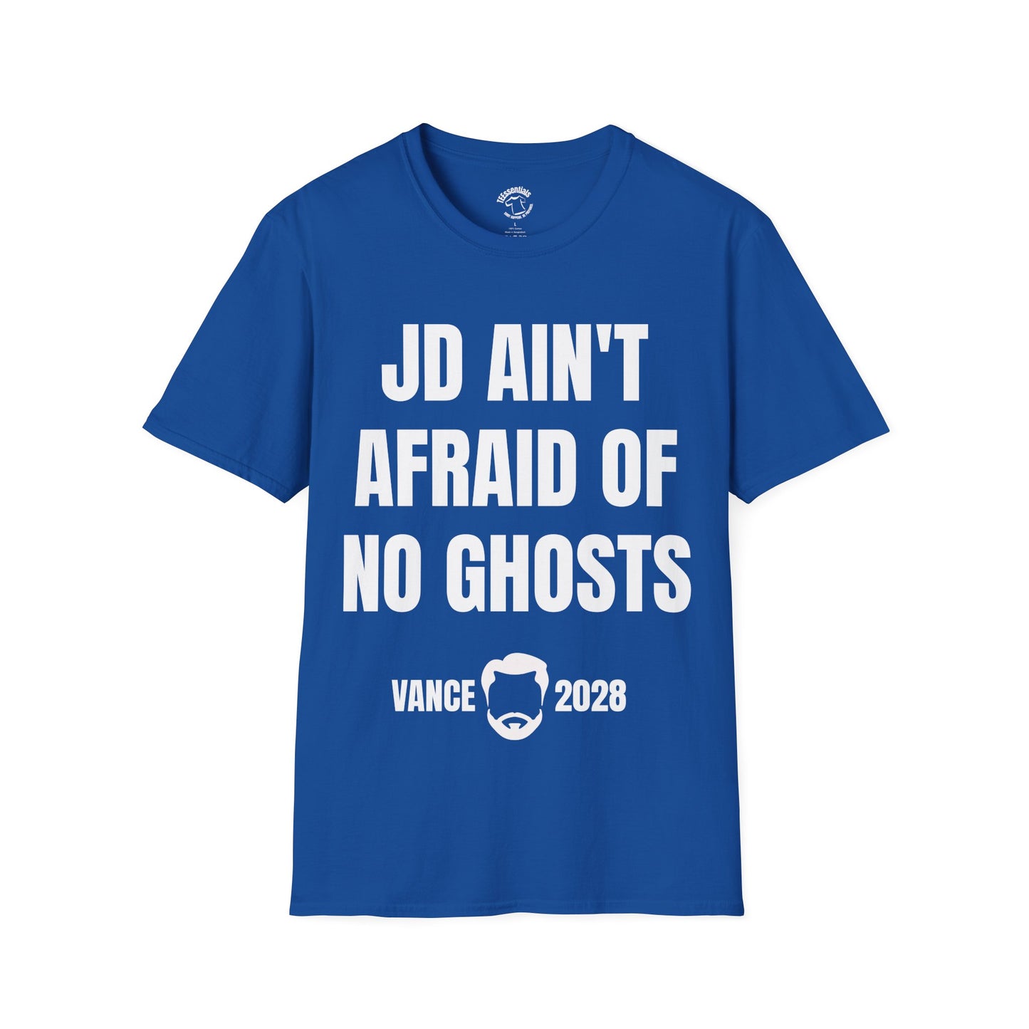 JD Ain't Afraid of No Ghosts T-Shirt — Vance 2028 Campaign Tee