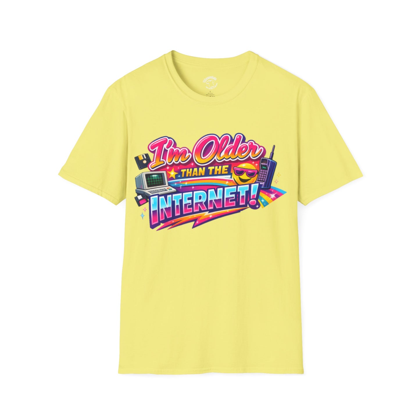 I'm Older Than the Internet T-Shirt – Retro Vintage Humor Tee
