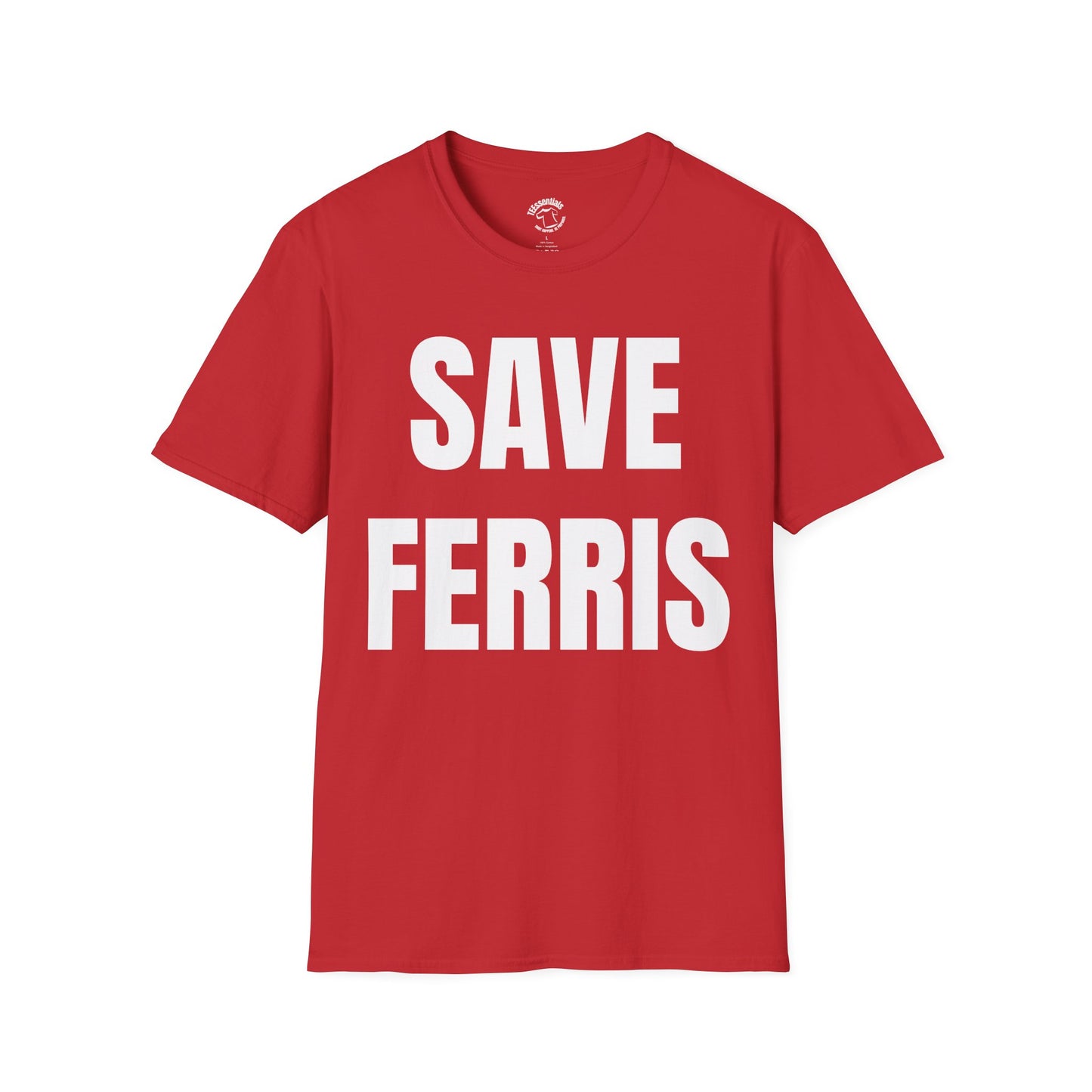 Save Ferris T-Shirt — Retro Movie Quote Graphic Tee