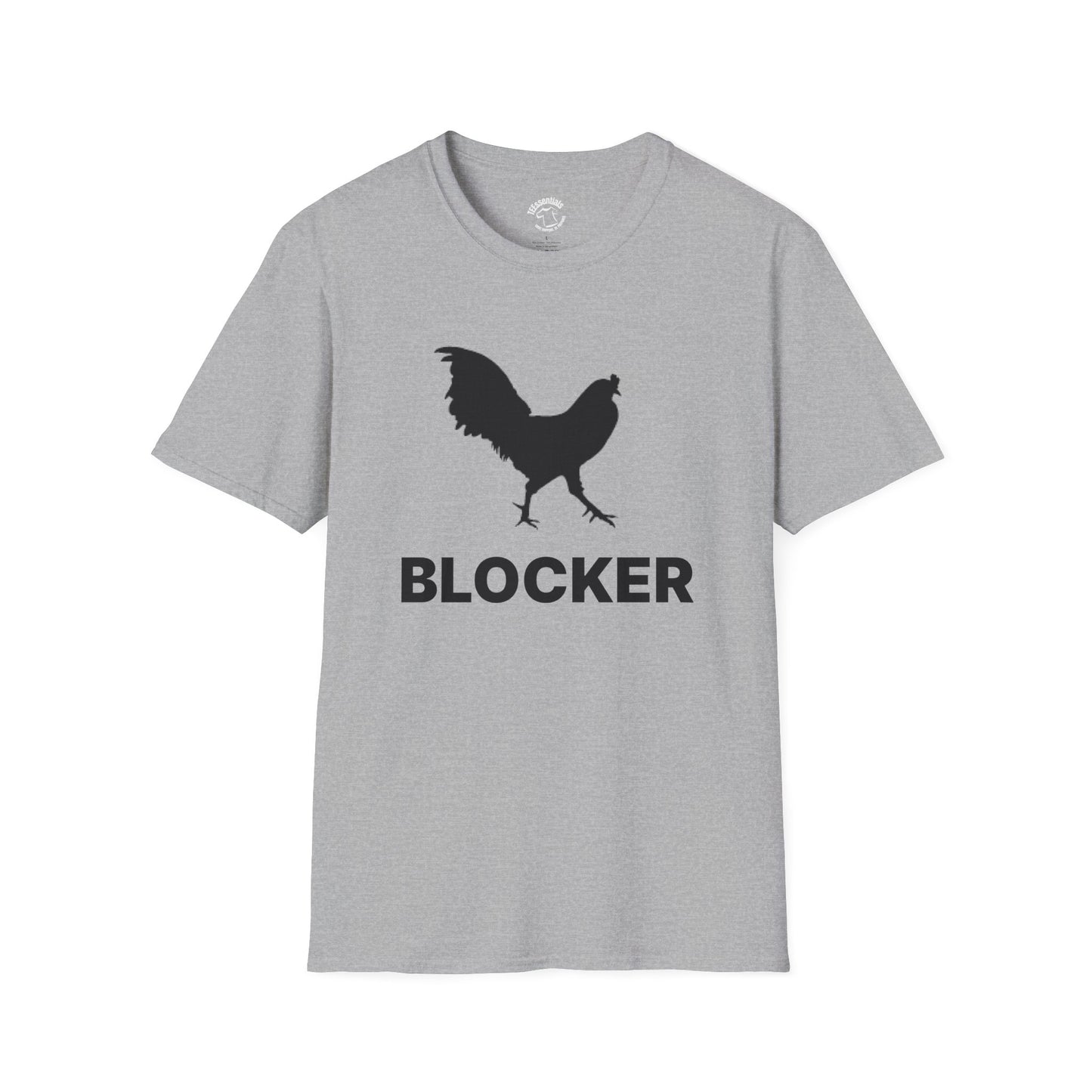 Cock 'BLOCKER' T-Shirt — Funny Farm & Gardener Shirt ;)