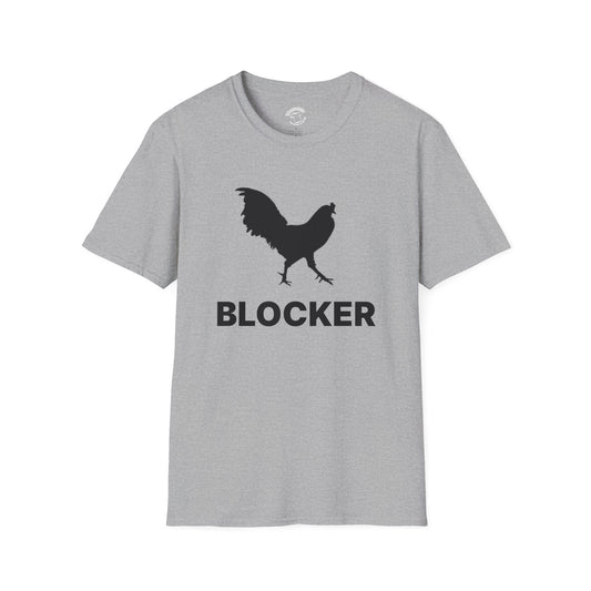 Cock 'BLOCKER' T-Shirt — Funny Farm & Gardener Shirt ;)