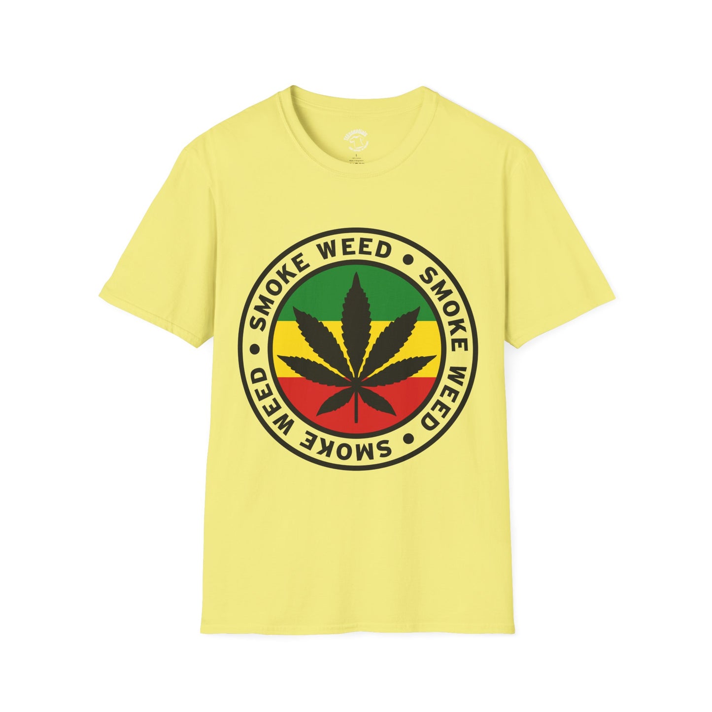 Leaf 'Smoke Weed' Graphic T-Shirt – Cannabis Festival Tee
