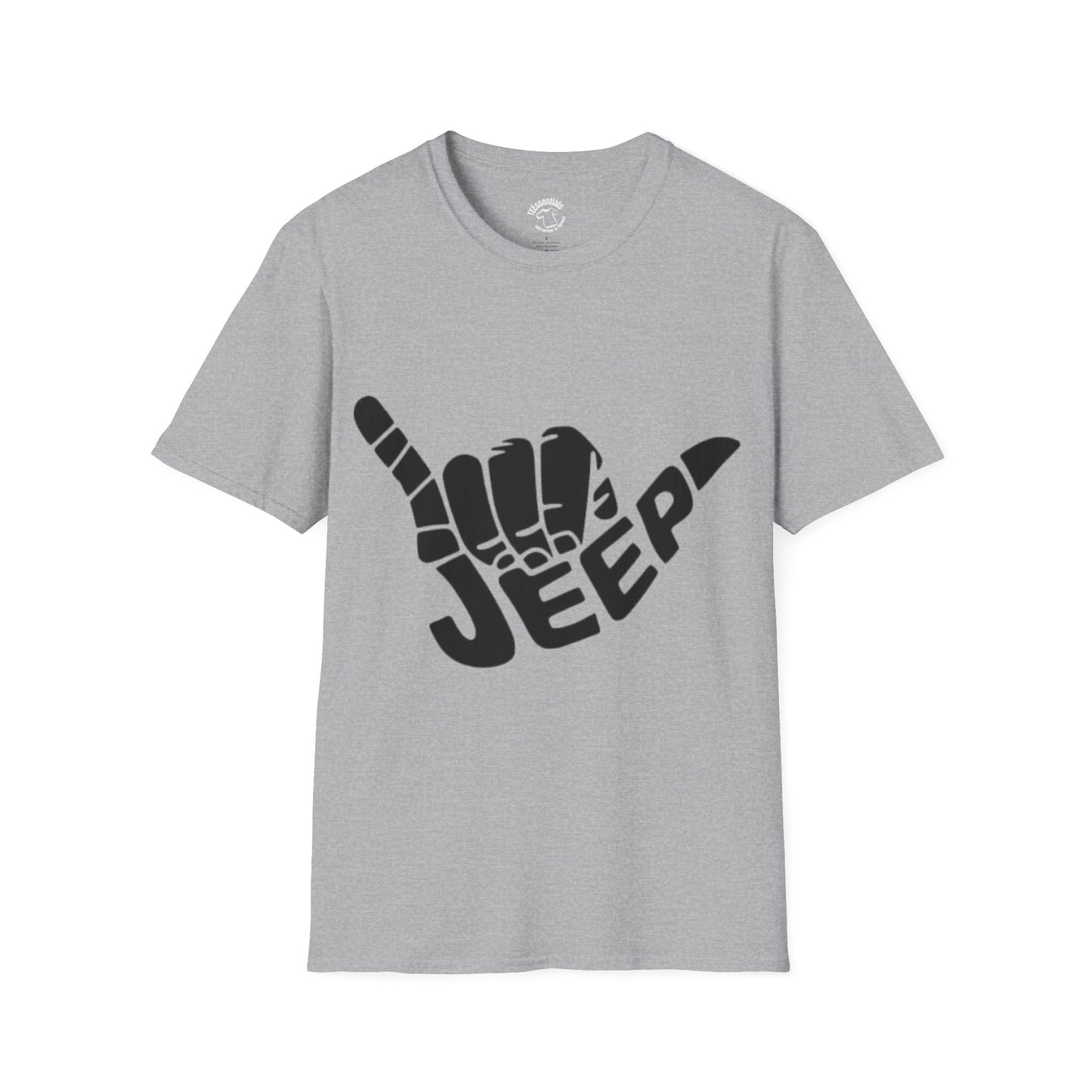 Jeep Shaka T-Shirt — Shaka Hand Logo Jeep Lover Tee