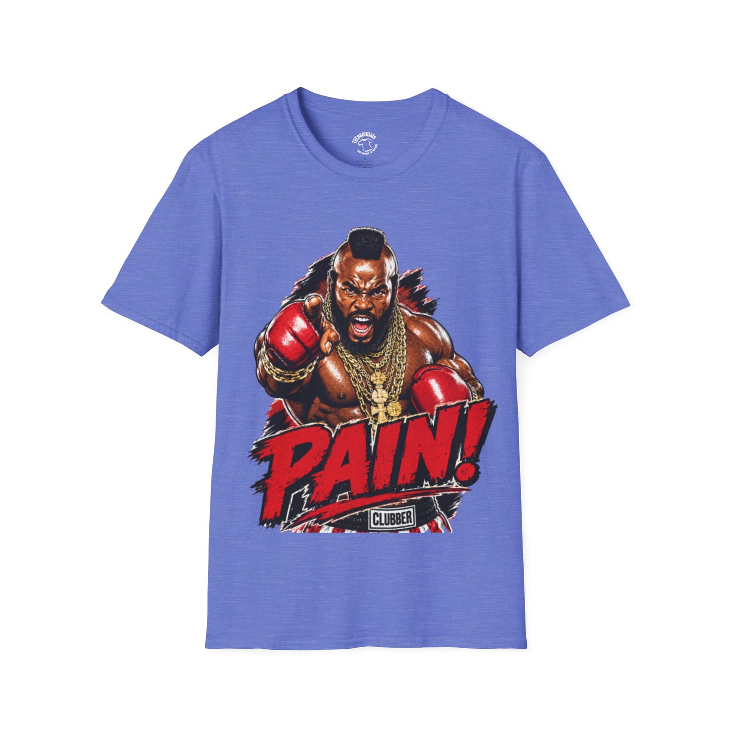 PAIN! Boxing Graphic T-Shirt — Rocky 3 Mr. T Clubber Lang