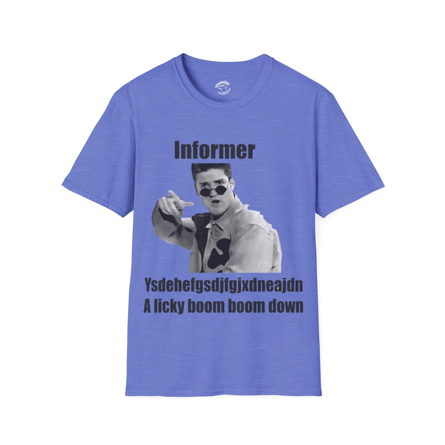 Informer Graphic T‑Shirt — Retro Meme Tee