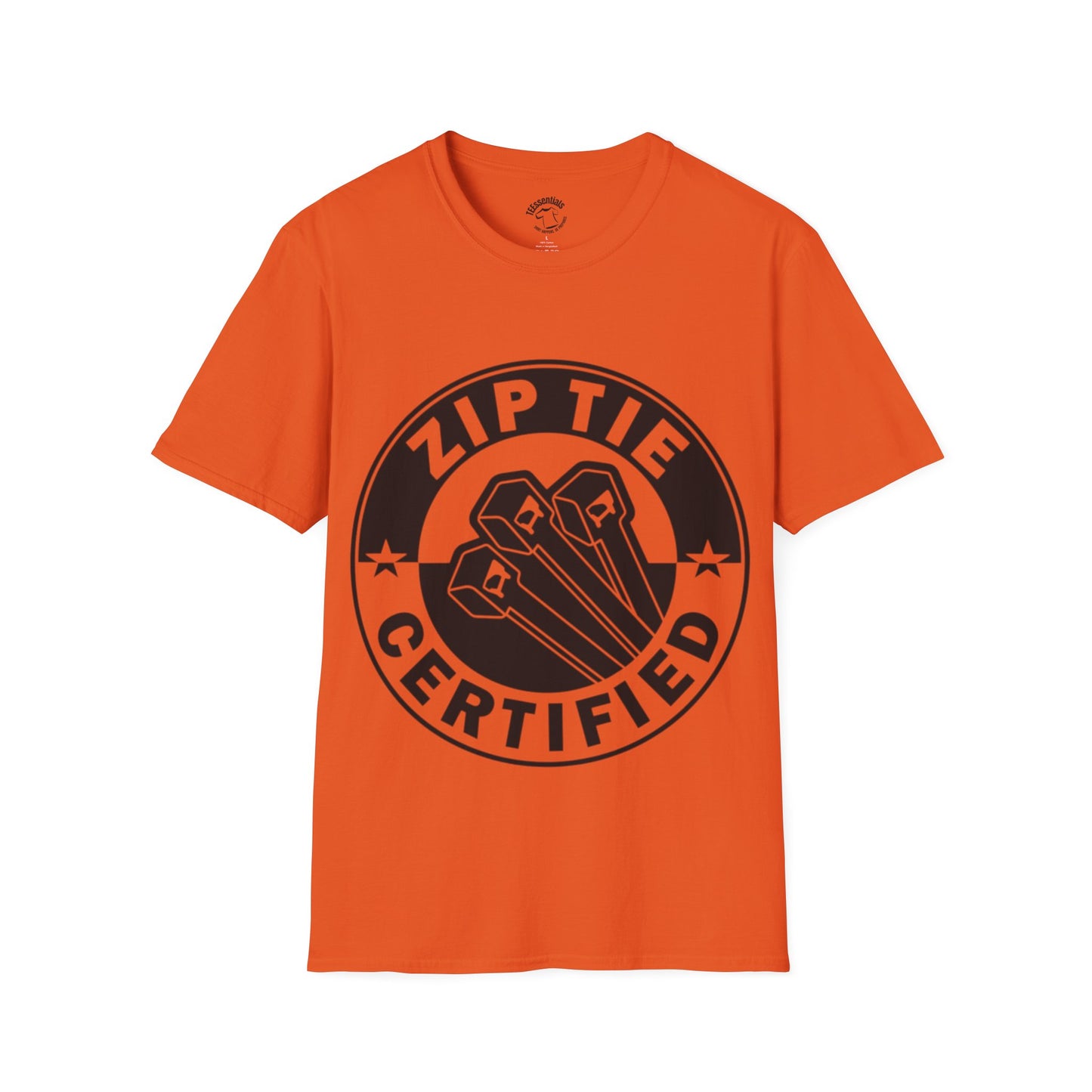 Zip Tie Certified T-Shirt – Funny Mechanic & DIY Tool Shirt
