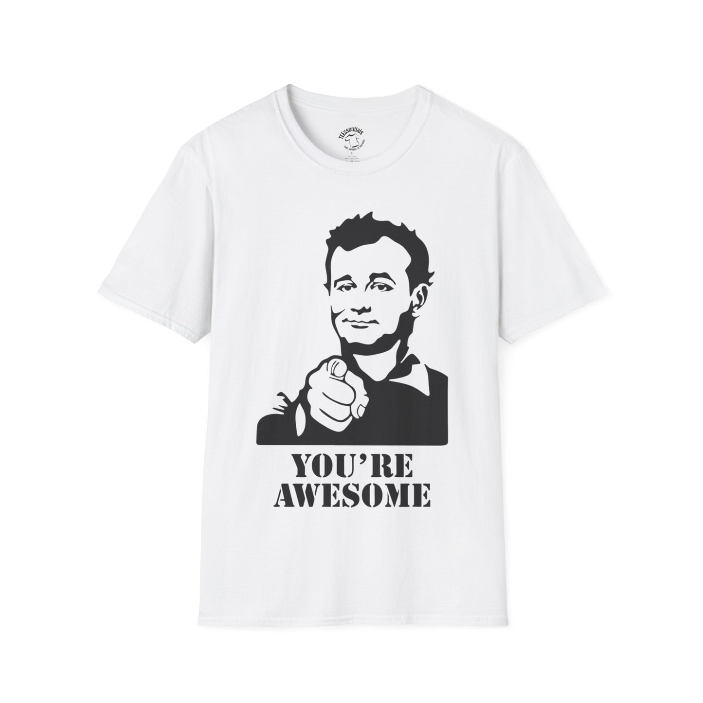 You're Awesome T-Shirt — Retro Pointing Encouragement Tee