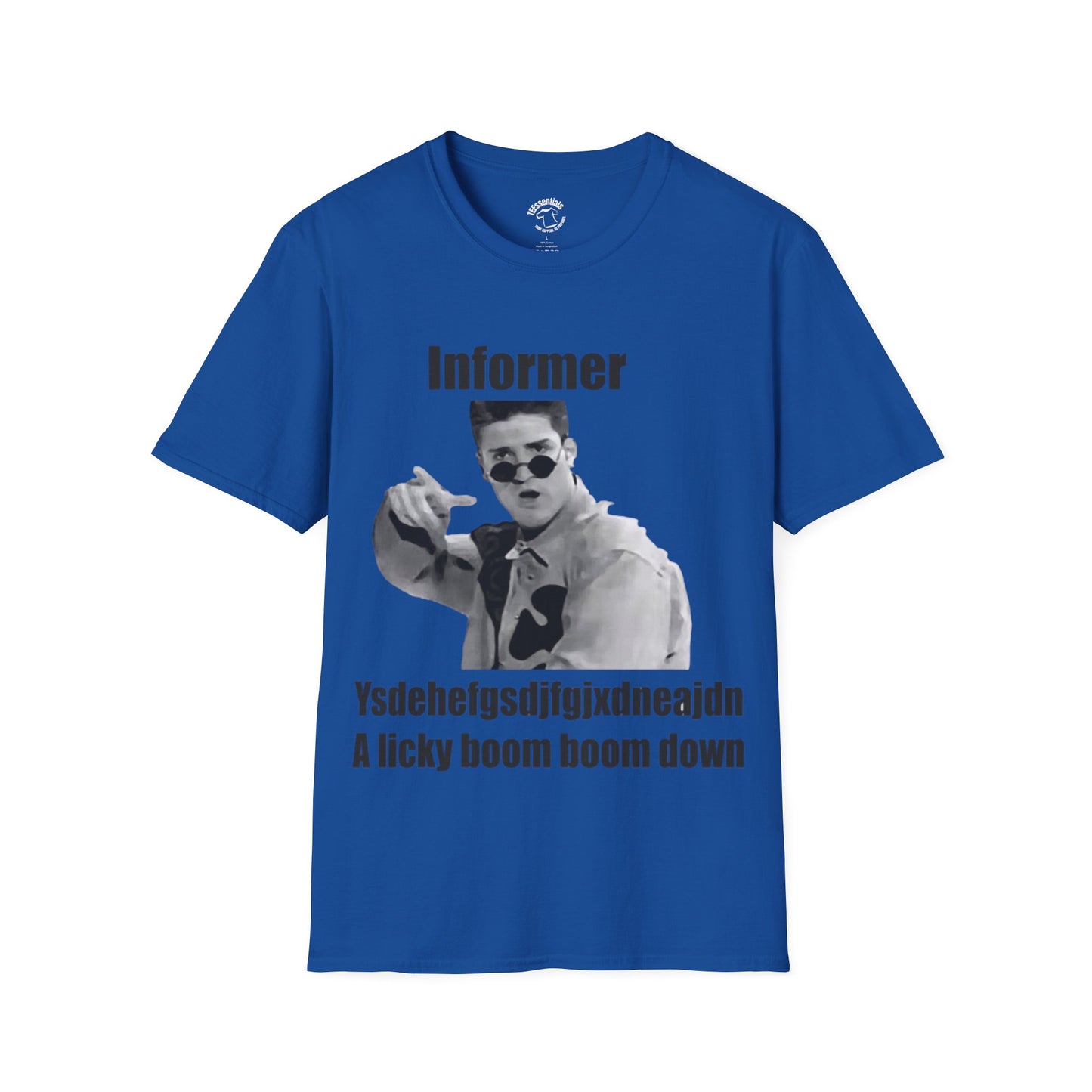 Informer Graphic T‑Shirt — Retro Meme Tee
