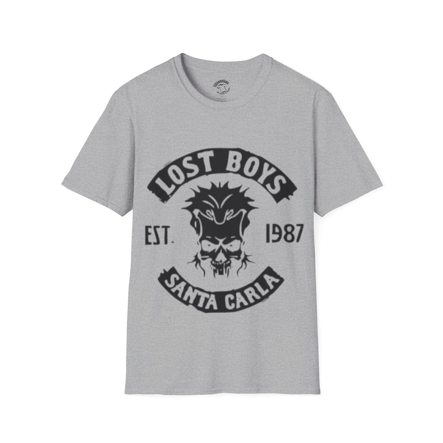 Lost Boys Santa Carla T-Shirt — Retro Skull Graphic Tee (Est. 1987)