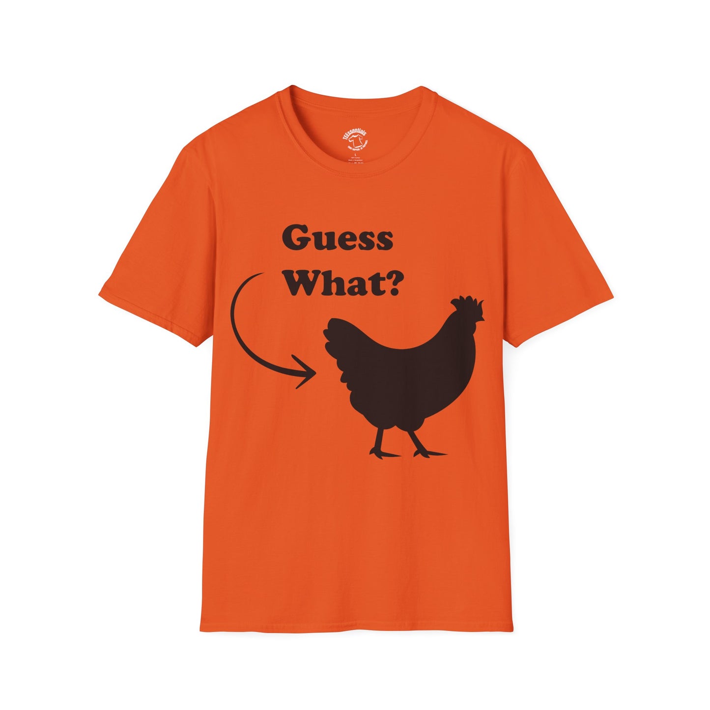 Guess What? Chicken Butt Graphic T-Shirt