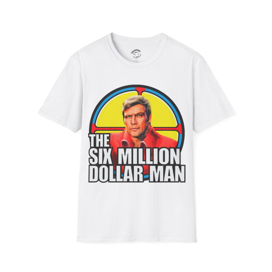 Six Million Dollar Man T-Shirt — Retro Bionic TV Show Tee