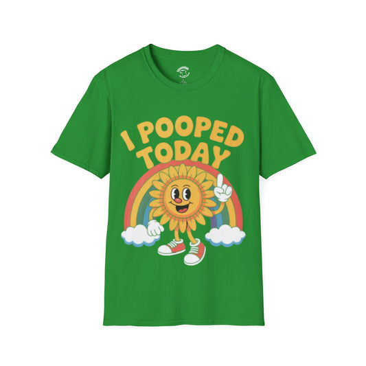I Pooped Today T-Shirt — Funny Graphic Tee